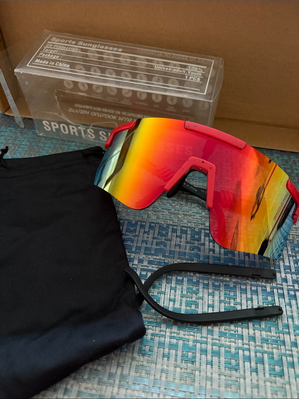 New unisex cycling glasses